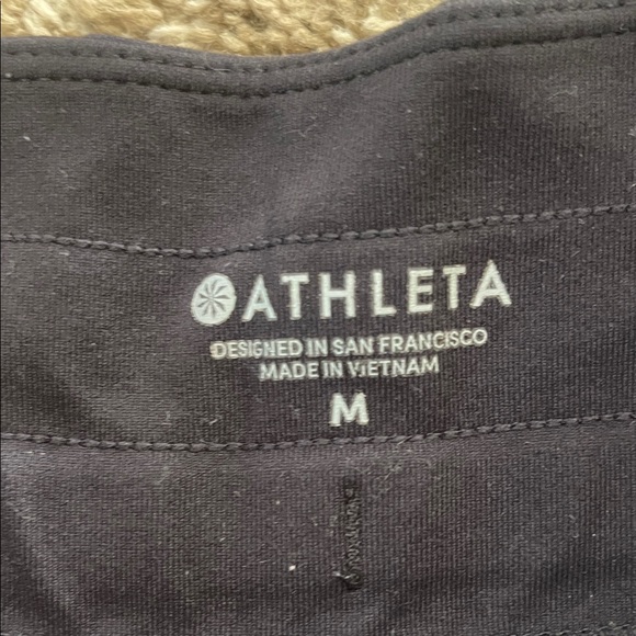 Athleta Metro Downtown Women's Black Athletic Shorts | 4” - Picture 2 of 4
